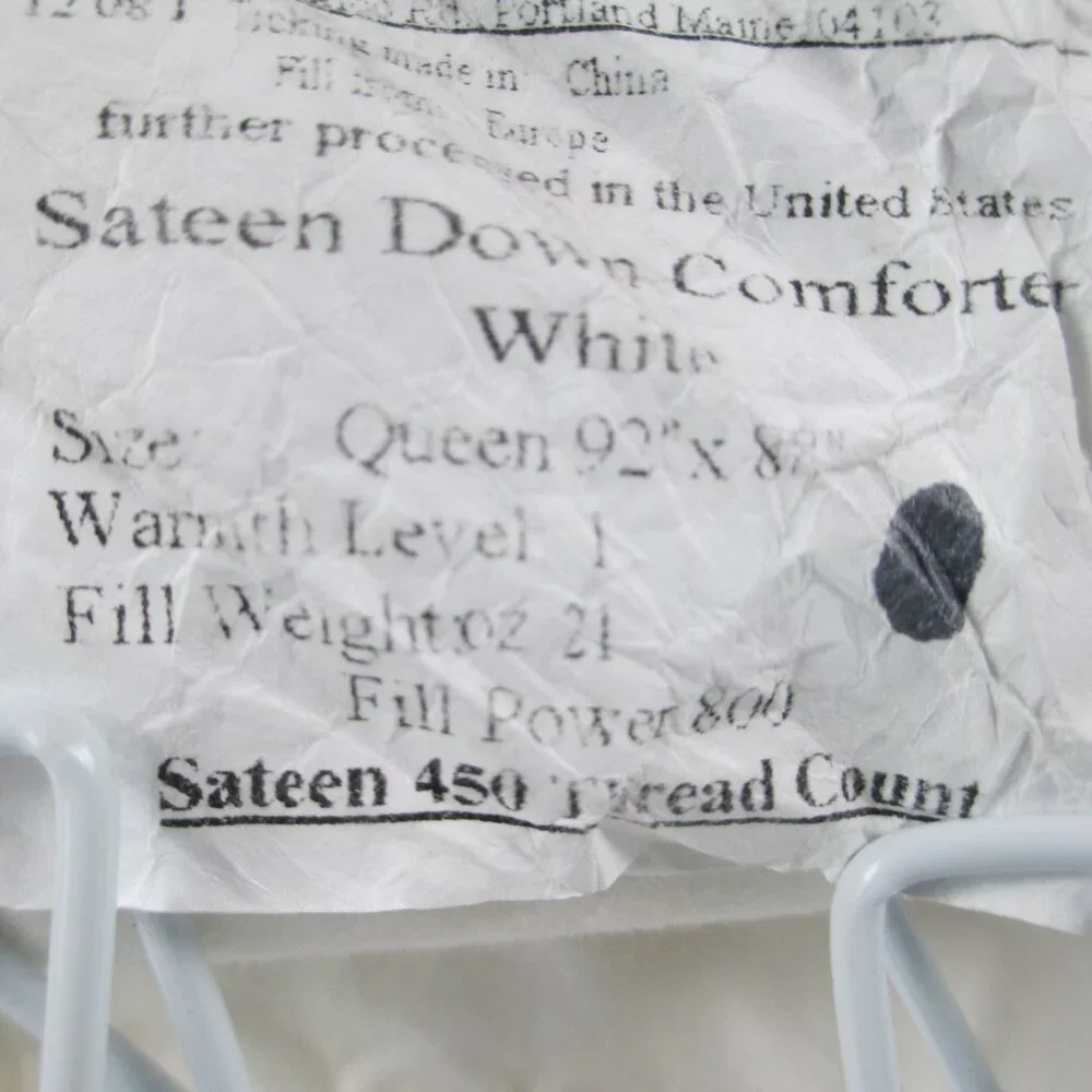 CUDDLEDOWN QUEEN GOOSE DOWN DUVET - Picture 13 of 16